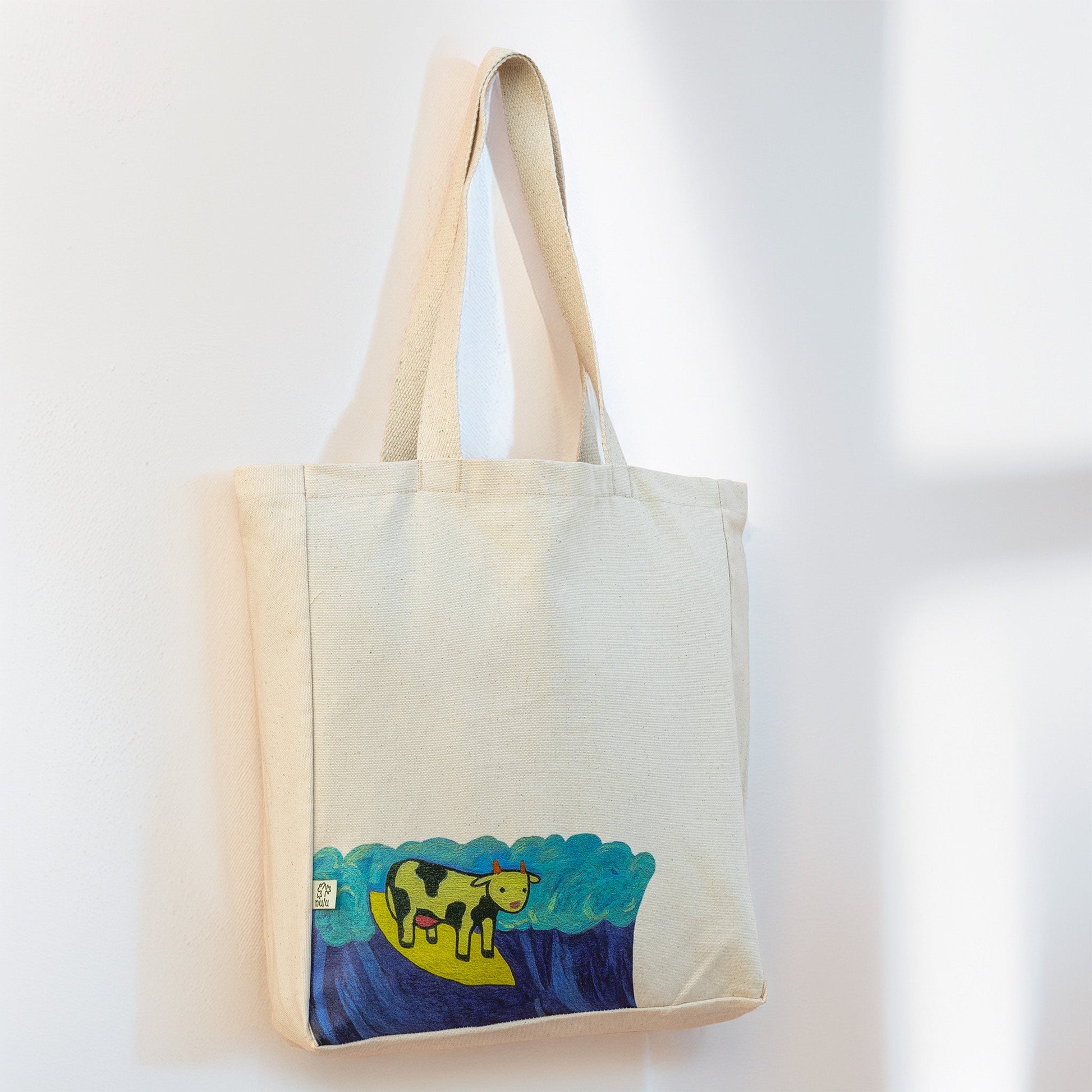 NuluBag | Sörfçü İnek Bez Çanta NuluShop
