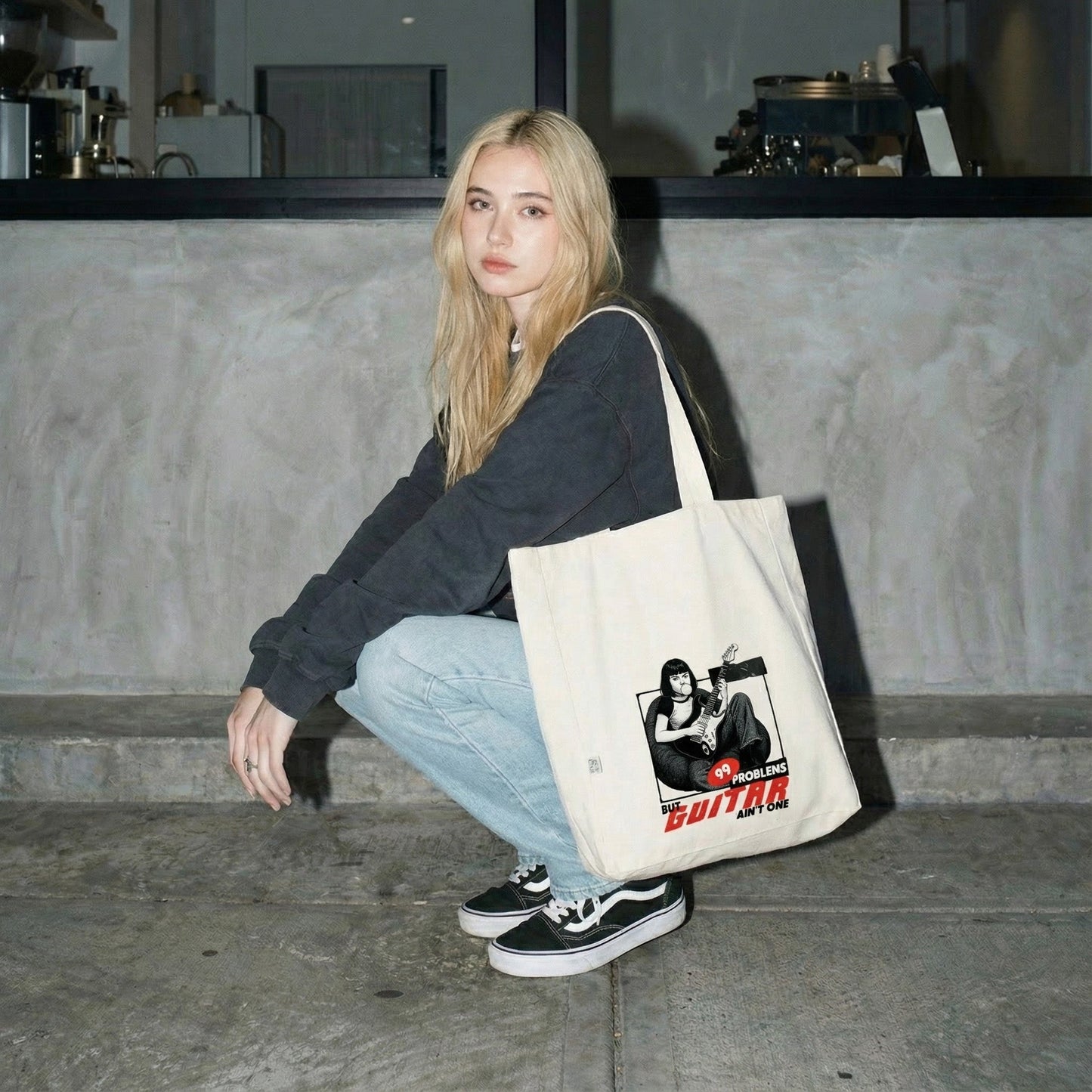 NuluBag | 99 Problems Guitar Bez Çanta NuluShop