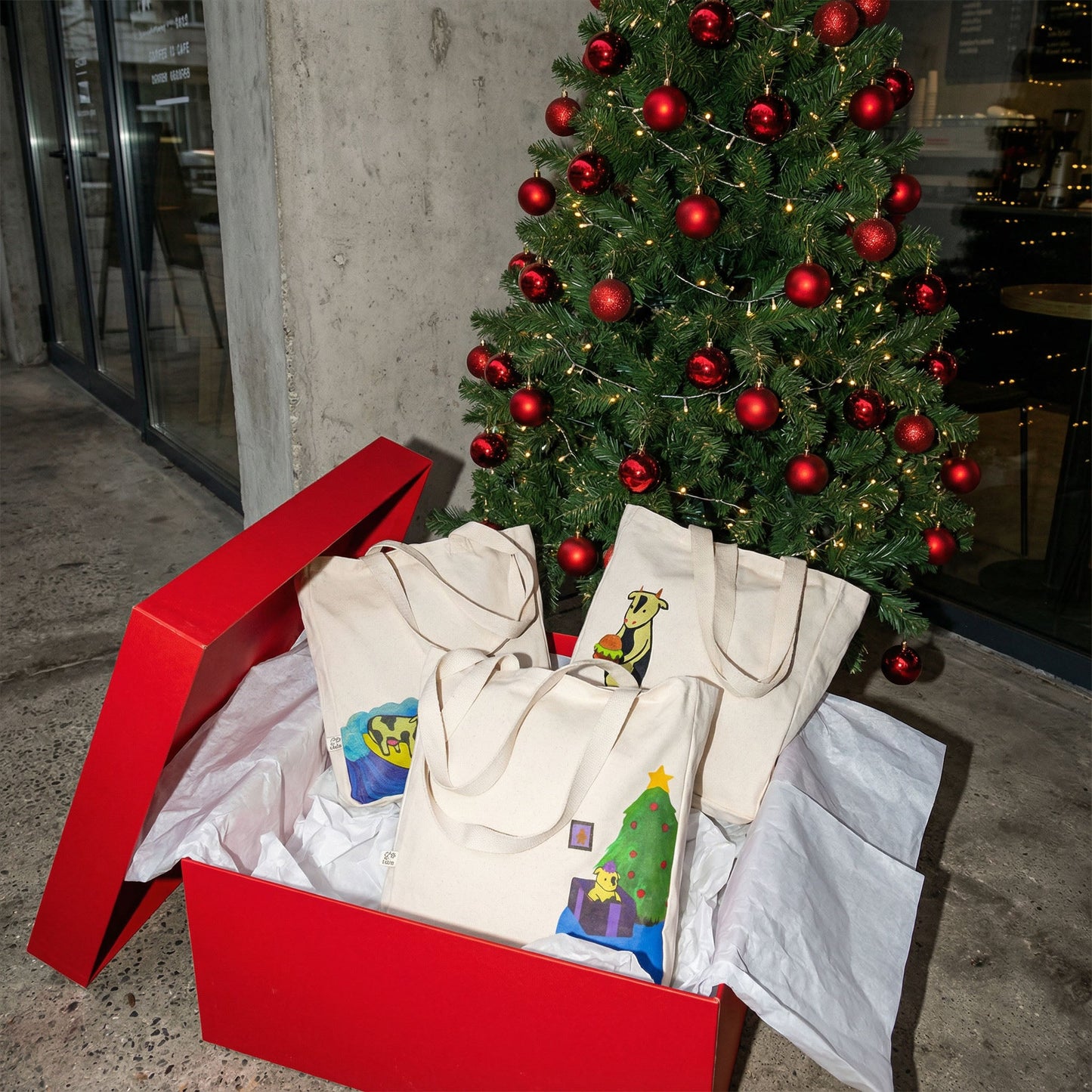 NuluBag | Noel Ağacı & Hediye Bez Çanta NuluShop