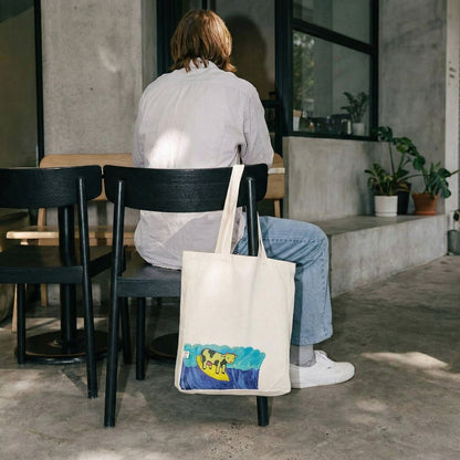 NuluBag | Sörfçü İnek Bez Çanta NuluShop