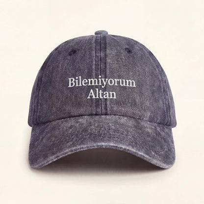 NuluHat | Bilemiyorum AltanŞapkaNuluShopLacivertNuluHat | Bilemiyorum Altan