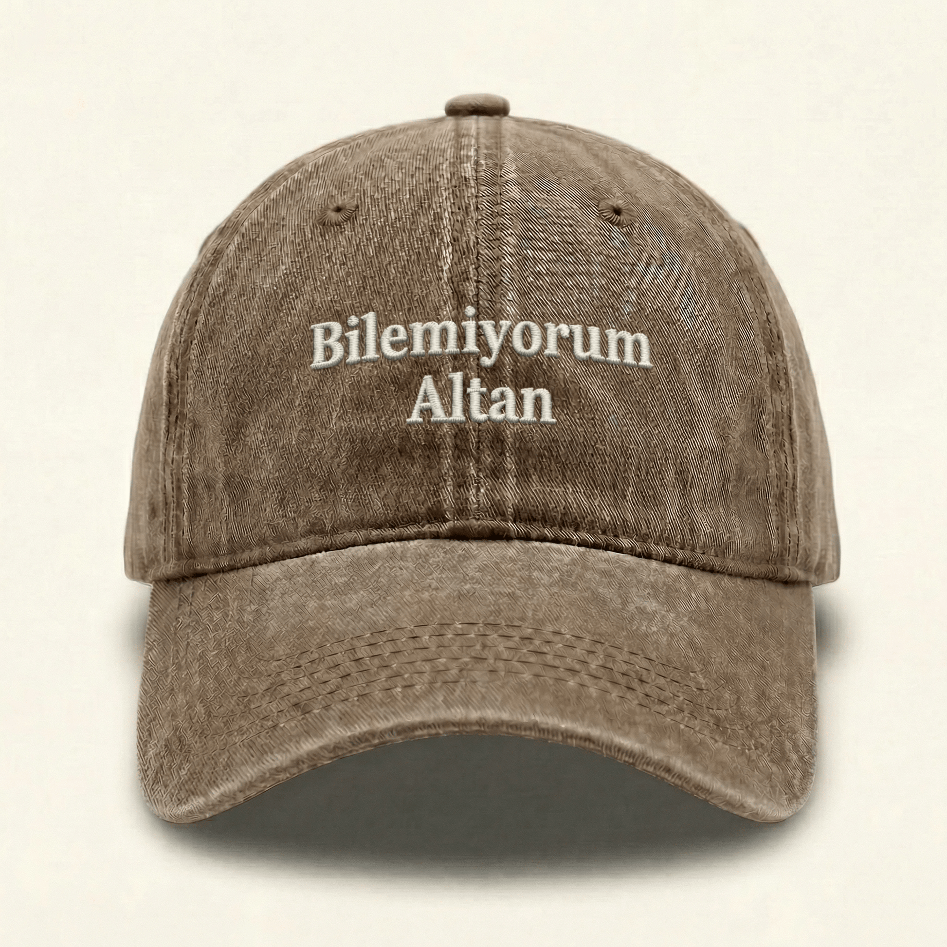 NuluHat | Bilemiyorum AltanŞapkaNuluShopKahverengiNuluHat | Bilemiyorum Altan