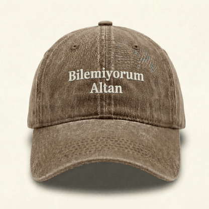 NuluHat | Bilemiyorum AltanŞapkaNuluShopKahverengiNuluHat | Bilemiyorum Altan