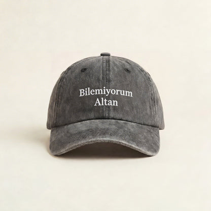 NuluHat | Bilemiyorum AltanŞapkaNuluShopBeyazlamışNuluHat | Bilemiyorum Altan