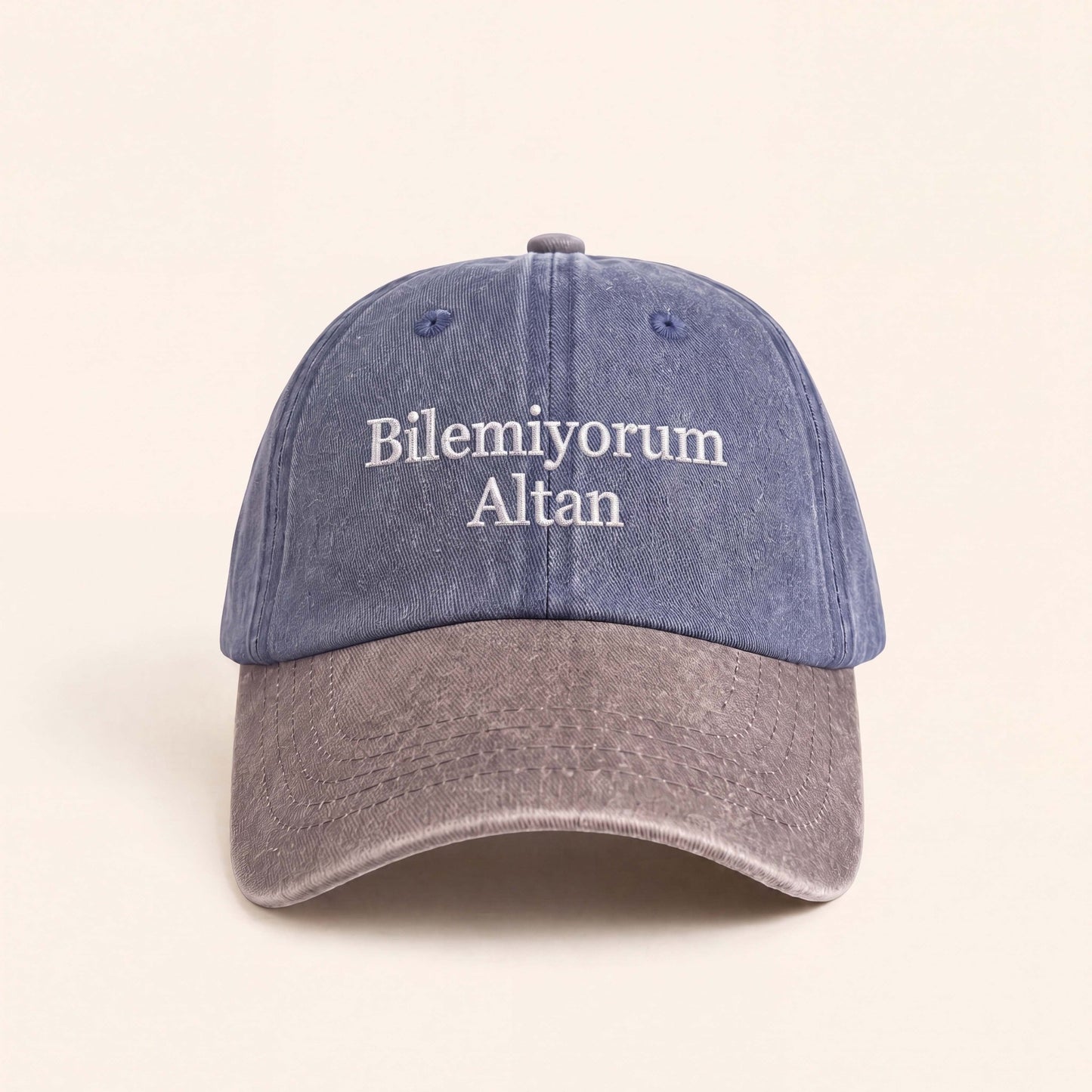 NuluHat | Bilemiyorum Altan Two-ToneŞapkaNuluShopLacivertNuluHat | Bilemiyorum Altan Two-Tone