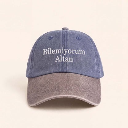 NuluHat | Bilemiyorum Altan Two-ToneŞapkaNuluShopLacivertNuluHat | Bilemiyorum Altan Two-Tone