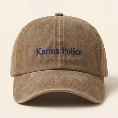 NuluHat | Karma PoliceŞapkaNuluShopKahverengiNuluHat | Karma Police