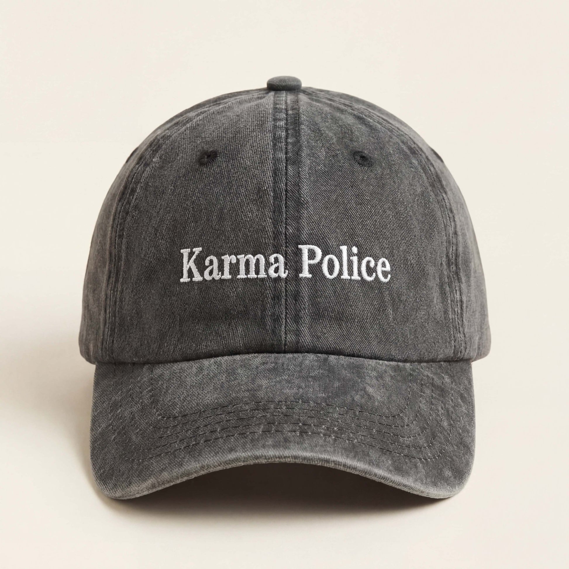 NuluHat | Karma PoliceŞapkaNuluShopBeyazlamışNuluHat | Karma Police