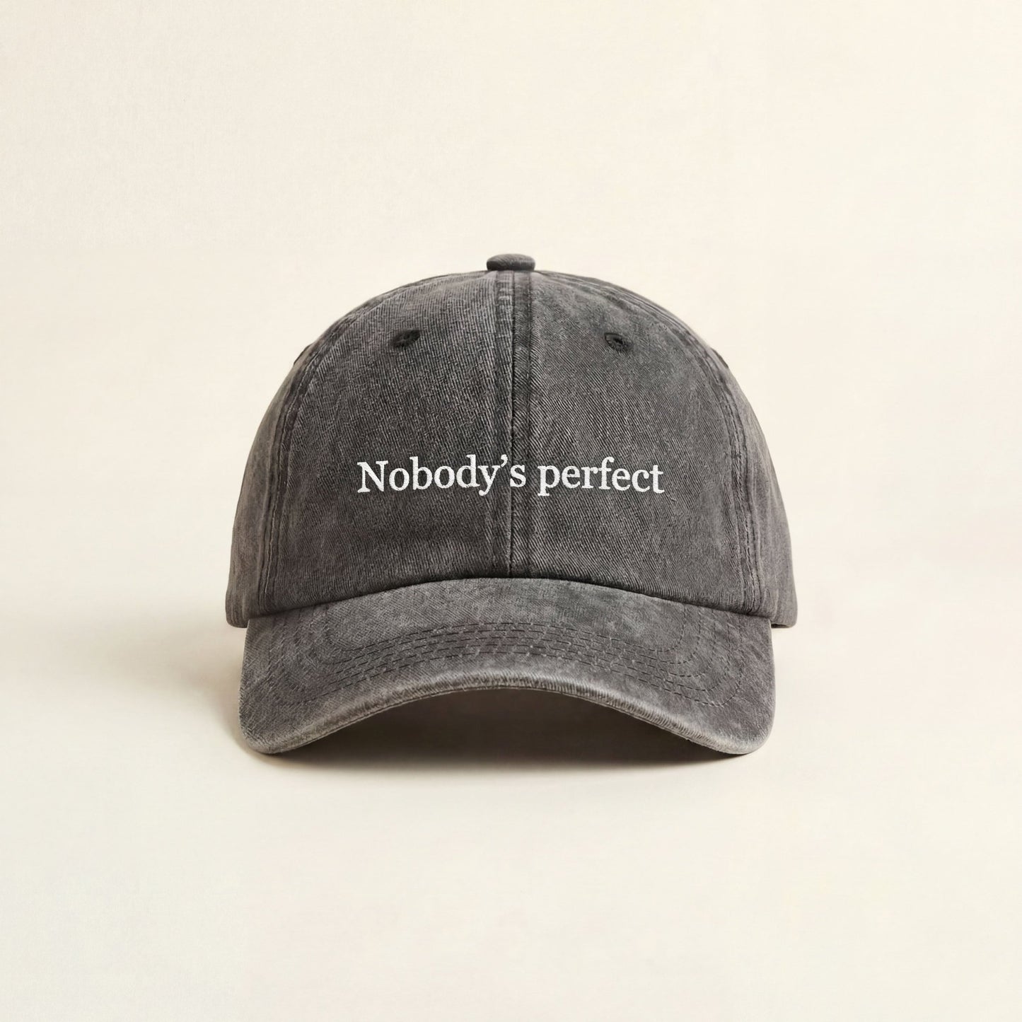 NuluHat | Nobody’s PerfectŞapkaNuluShopBeyazlamışNuluHat | Nobody’s Perfect
