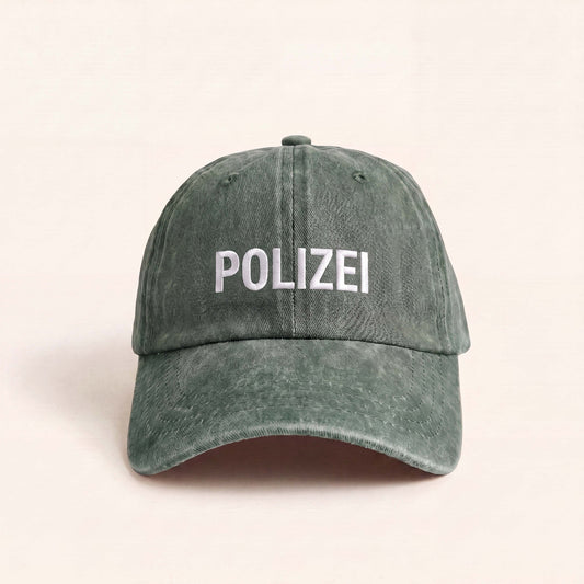 NuluHat | POLIZEIŞapkaNuluShopKoyu YeşilNuluHat | POLIZEI