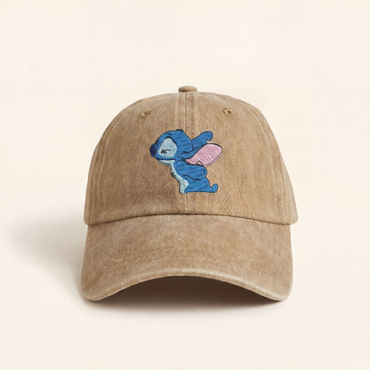 NuluHat | Stitch Vintage CapŞapkaNuluShopBejNuluHat | Stitch Vintage Cap