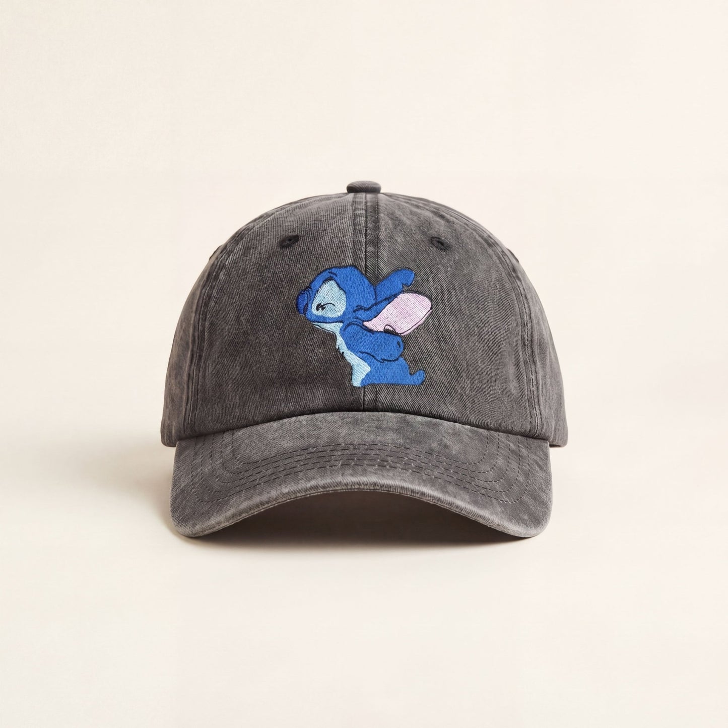 NuluHat | Stitch Vintage CapŞapkaNuluShopBeyazlamışNuluHat | Stitch Vintage Cap
