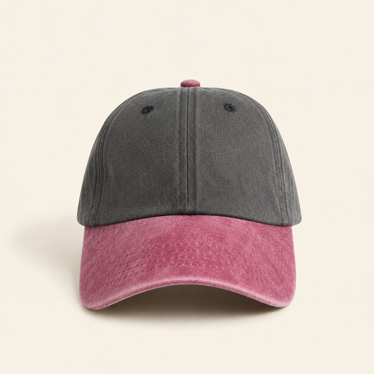 NuluHat | Vintage Two-Tone Charcoal RoseŞapkaNuluShopNuluHat | Vintage Two-Tone Charcoal Rose