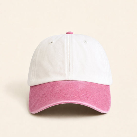 NuluHat | Vintage Two-Tone White PinkŞapkaNuluShopNuluHat | Vintage Two-Tone White Pink