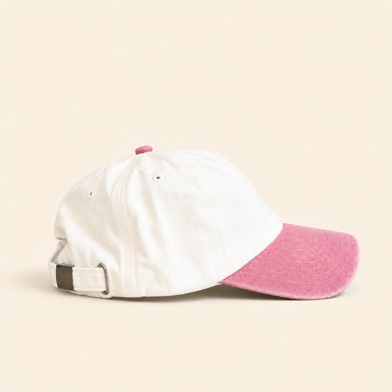 NuluHat | Vintage Two-Tone White PinkŞapkaNuluShopNuluHat | Vintage Two-Tone White Pink