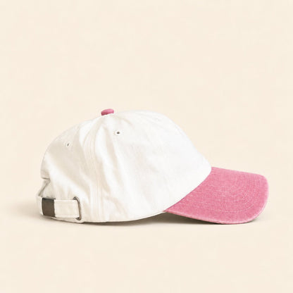 NuluHat | Vintage Two-Tone White PinkŞapkaNuluShopNuluHat | Vintage Two-Tone White Pink